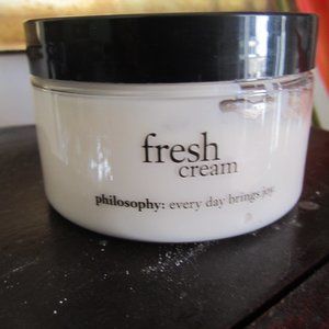 FRESH CREAM Philosophy Cream body lotion 4oz
